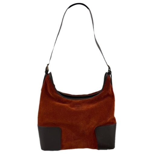 Anagram leather handbag