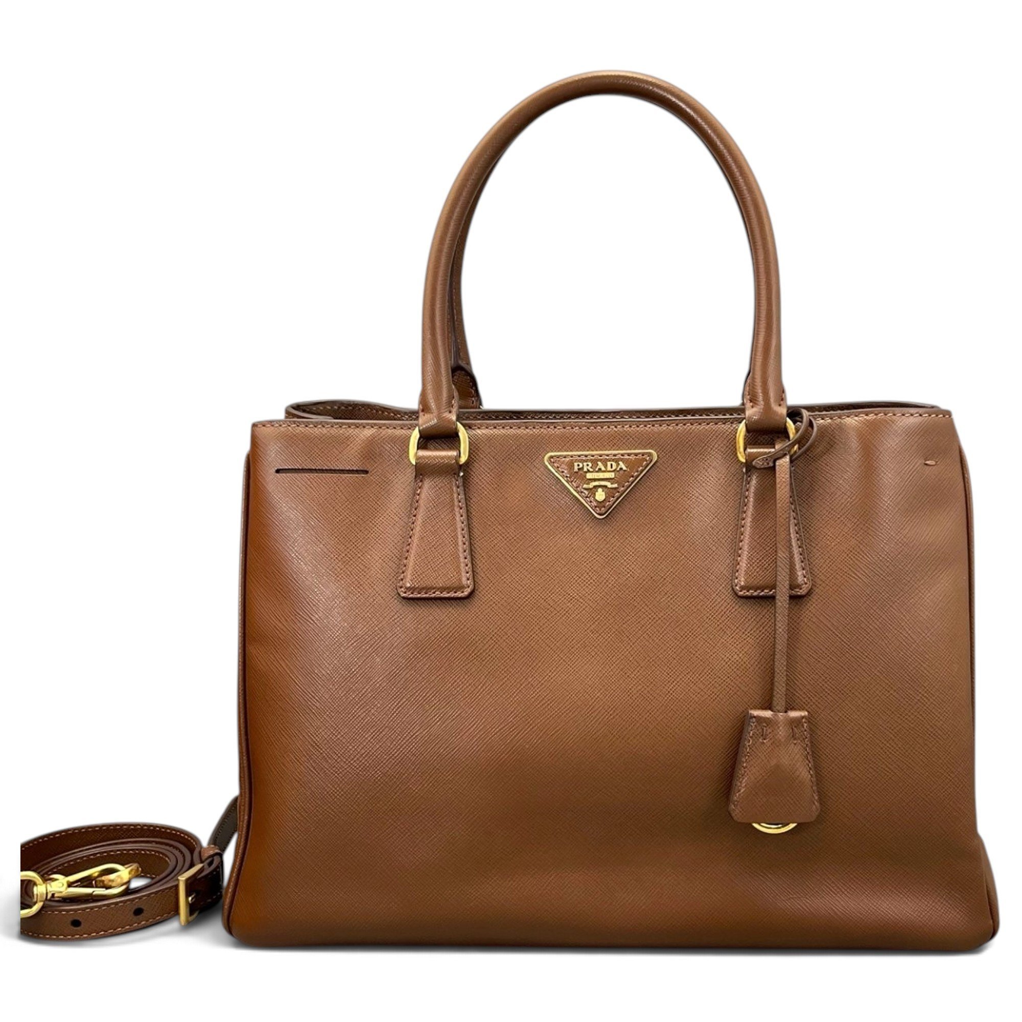 Galleria leather handbag