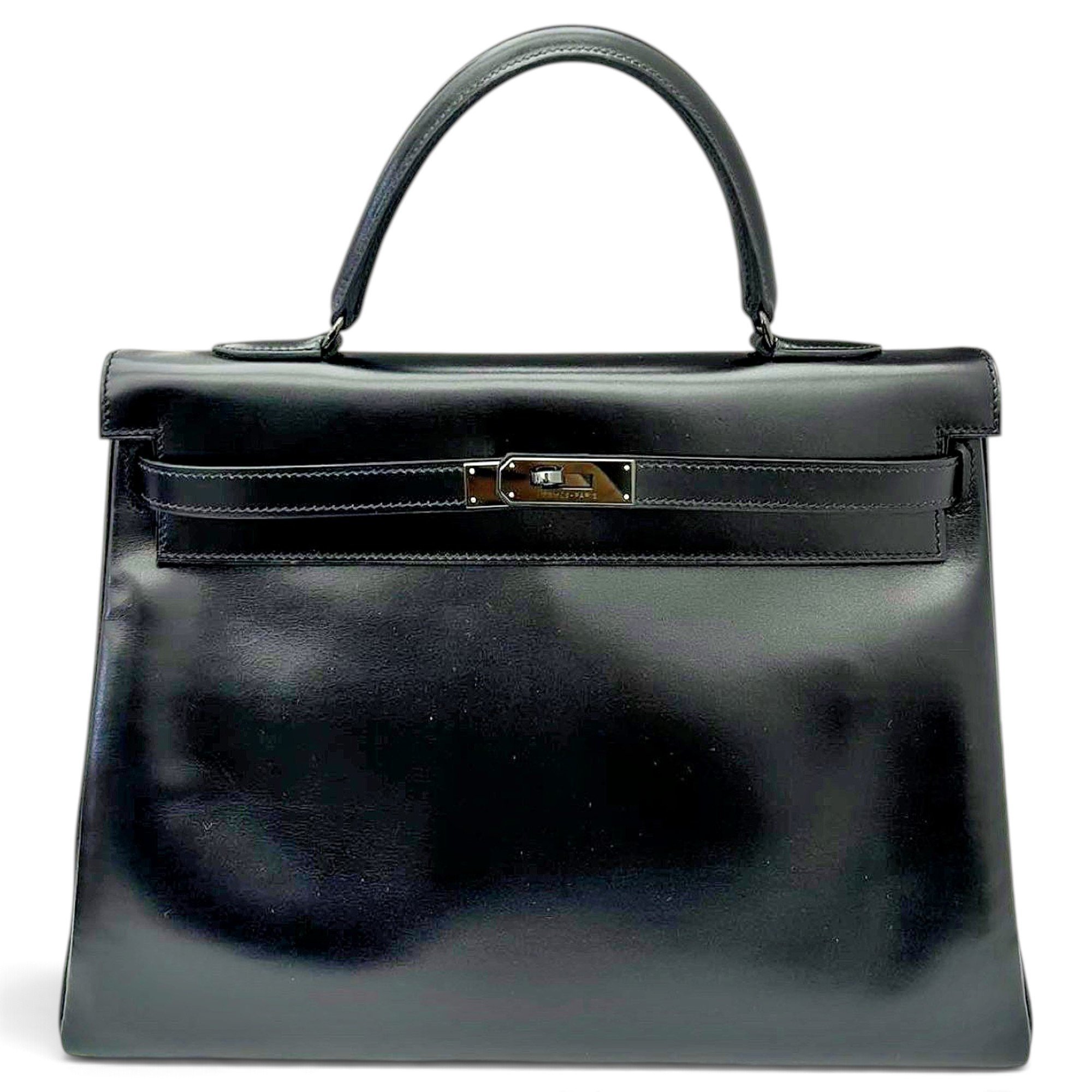 Kelly 35 leather handbag