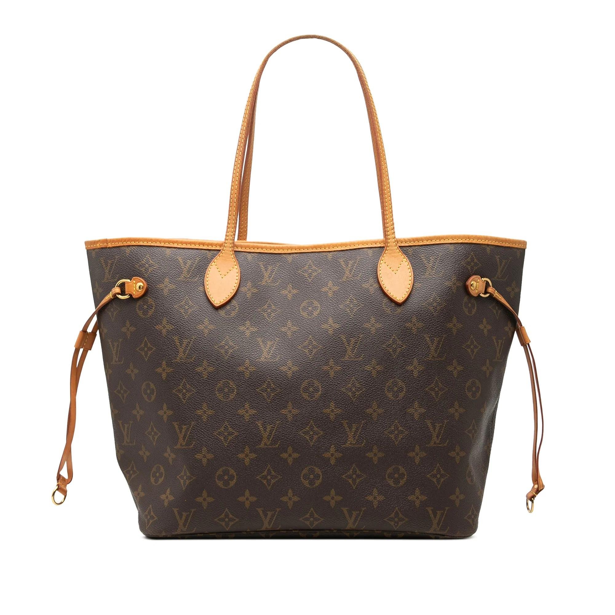 Neverfull leather tote