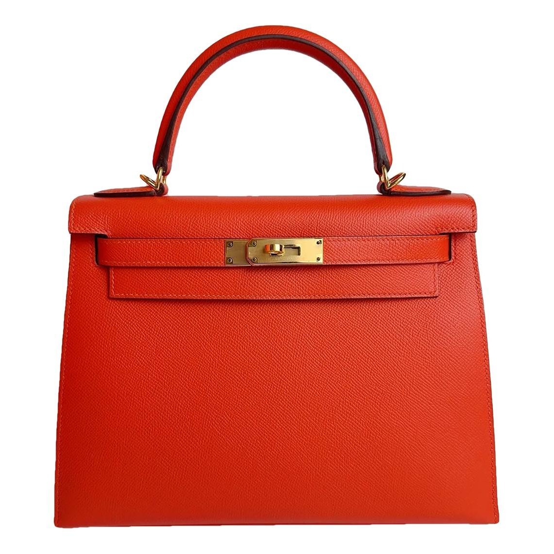 Kelly 28 leather handbag