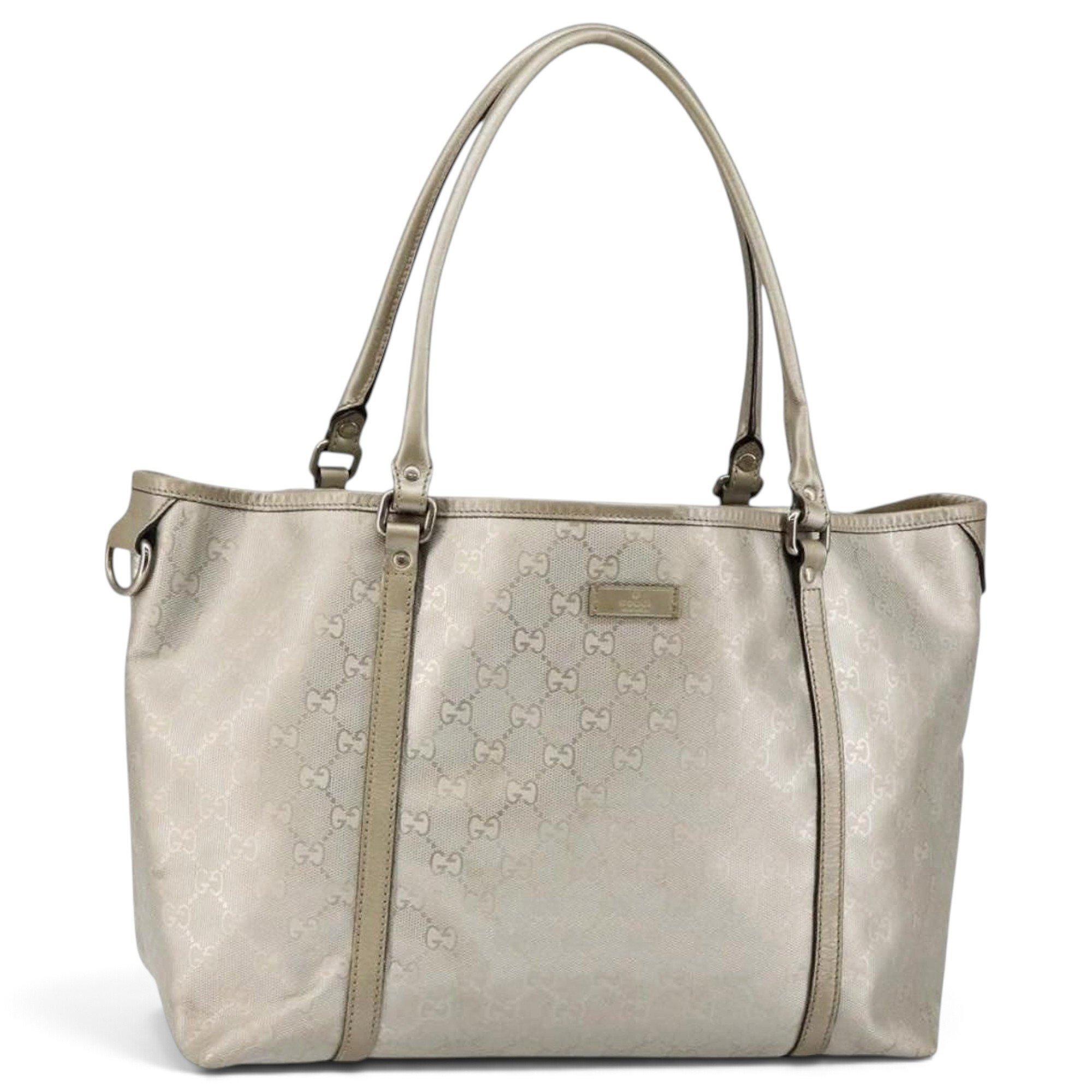 Leather tote