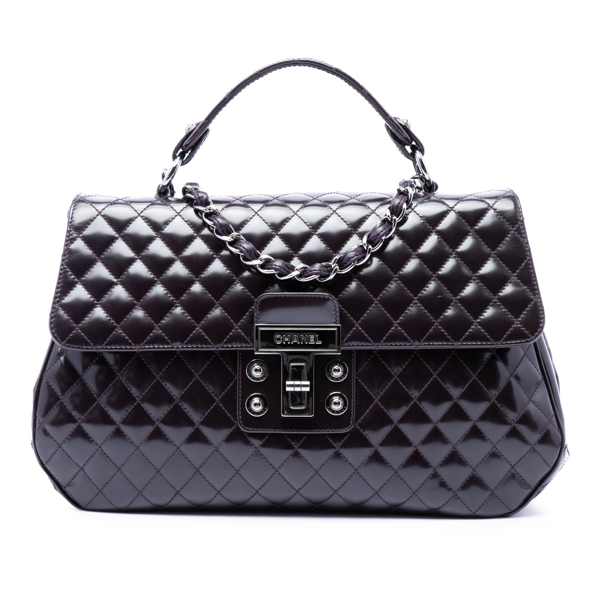Mademoiselle leather handbag