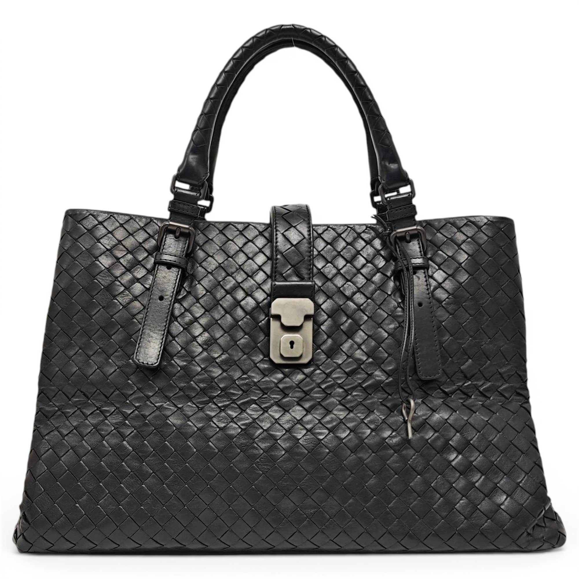 Bottega Veneta Roma leather handbag