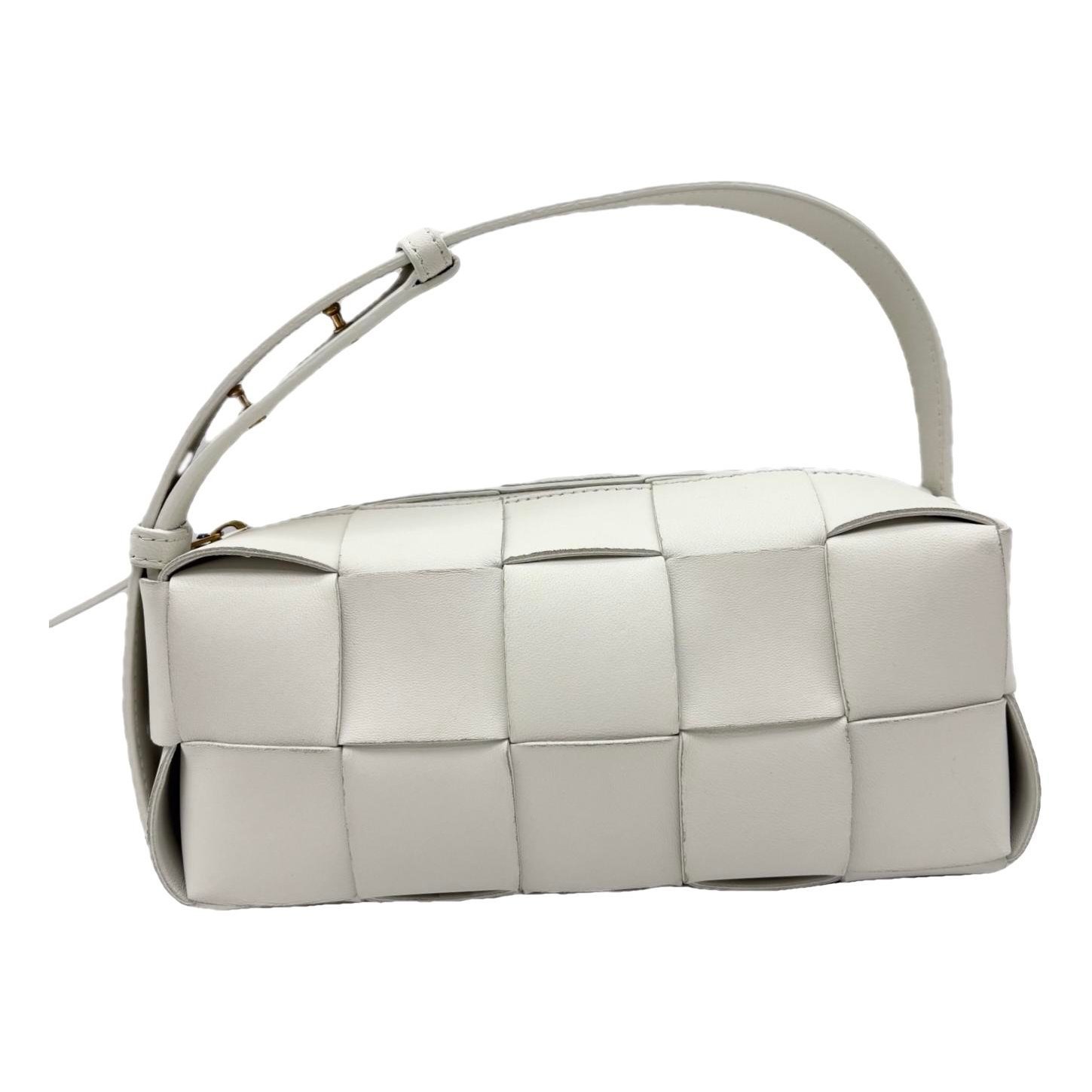 Brick Cassette leather handbag