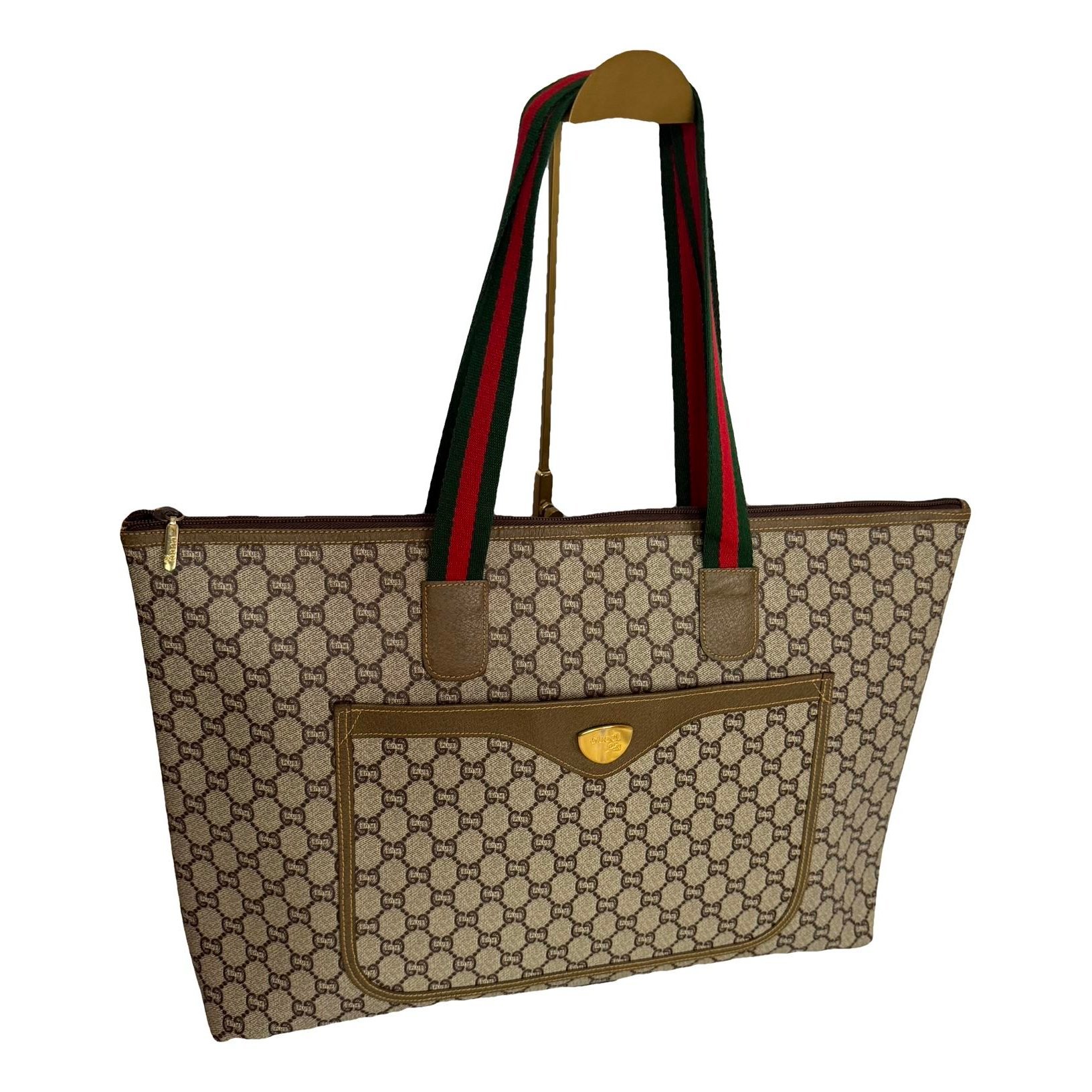 Ophidia Shopping leather tote