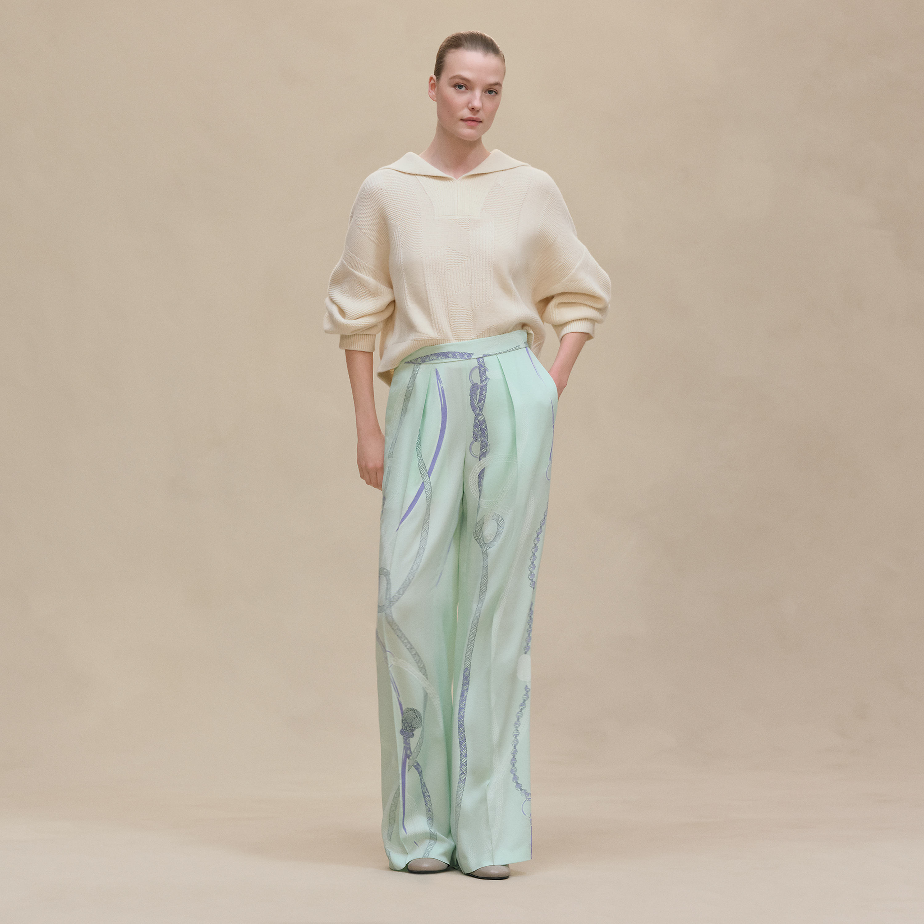 "Palefroi Remix" pajama pants