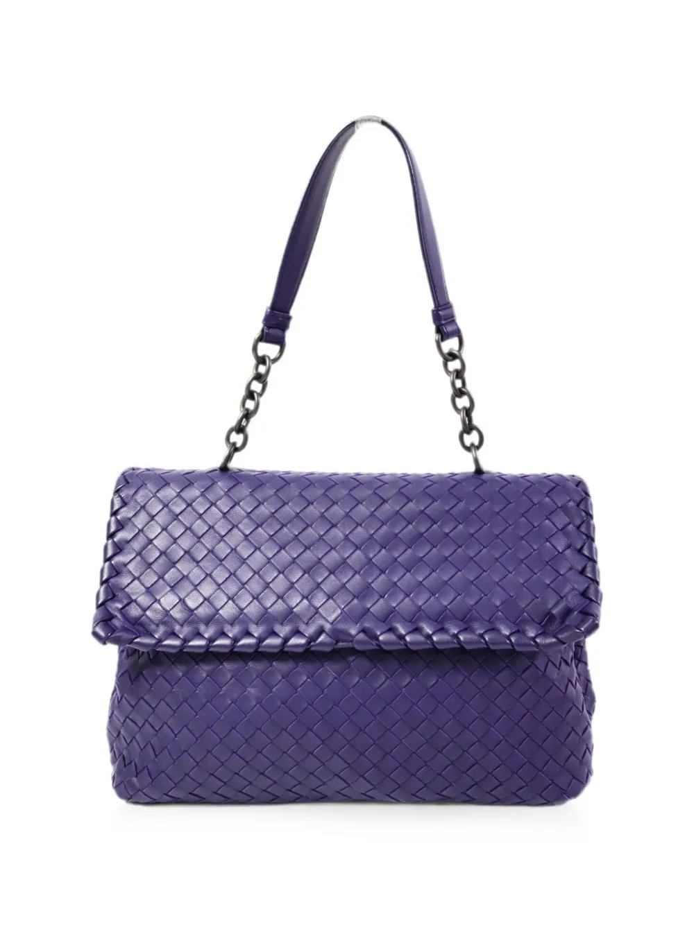 Intrecciato chain shoulder bag