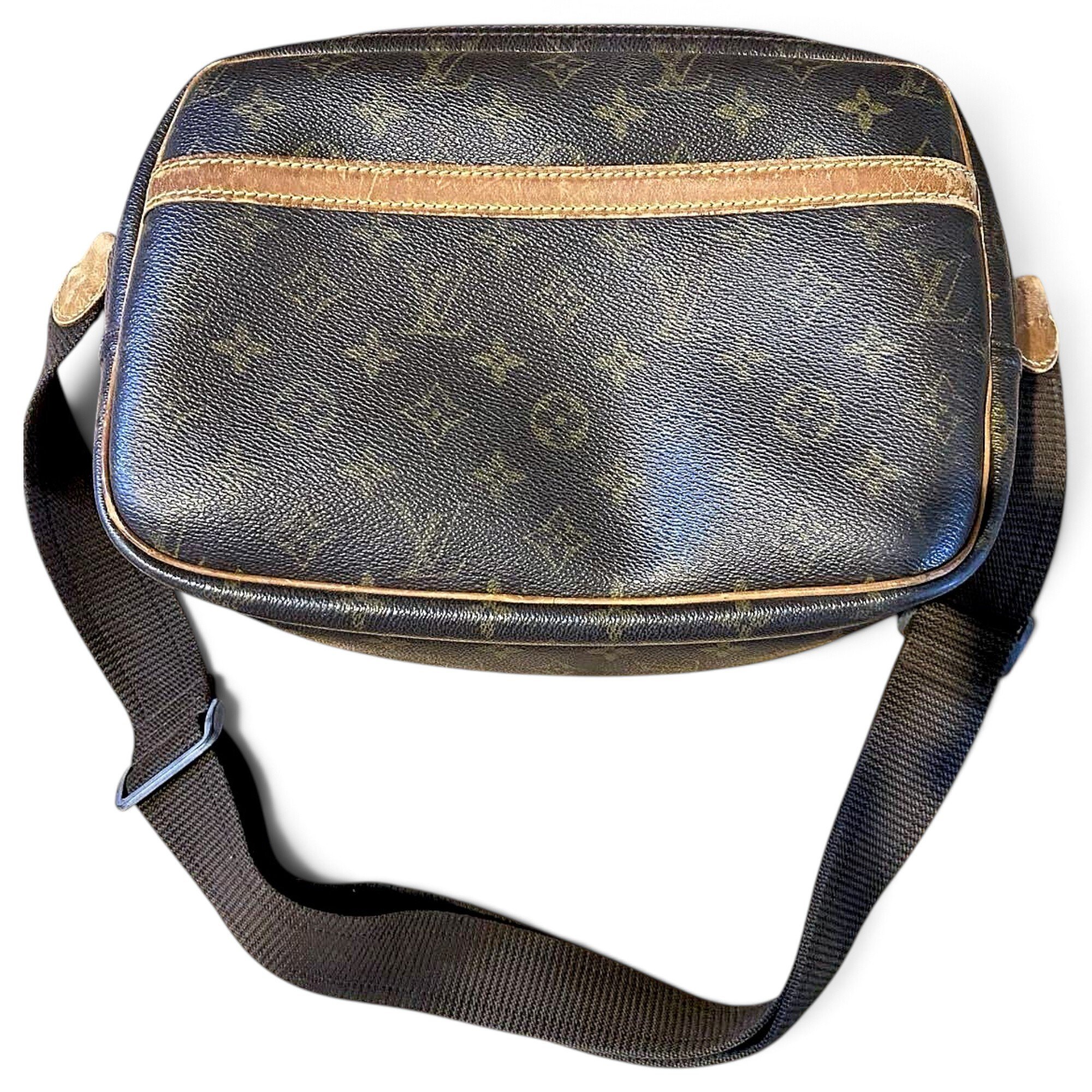 Reporter leather handbag