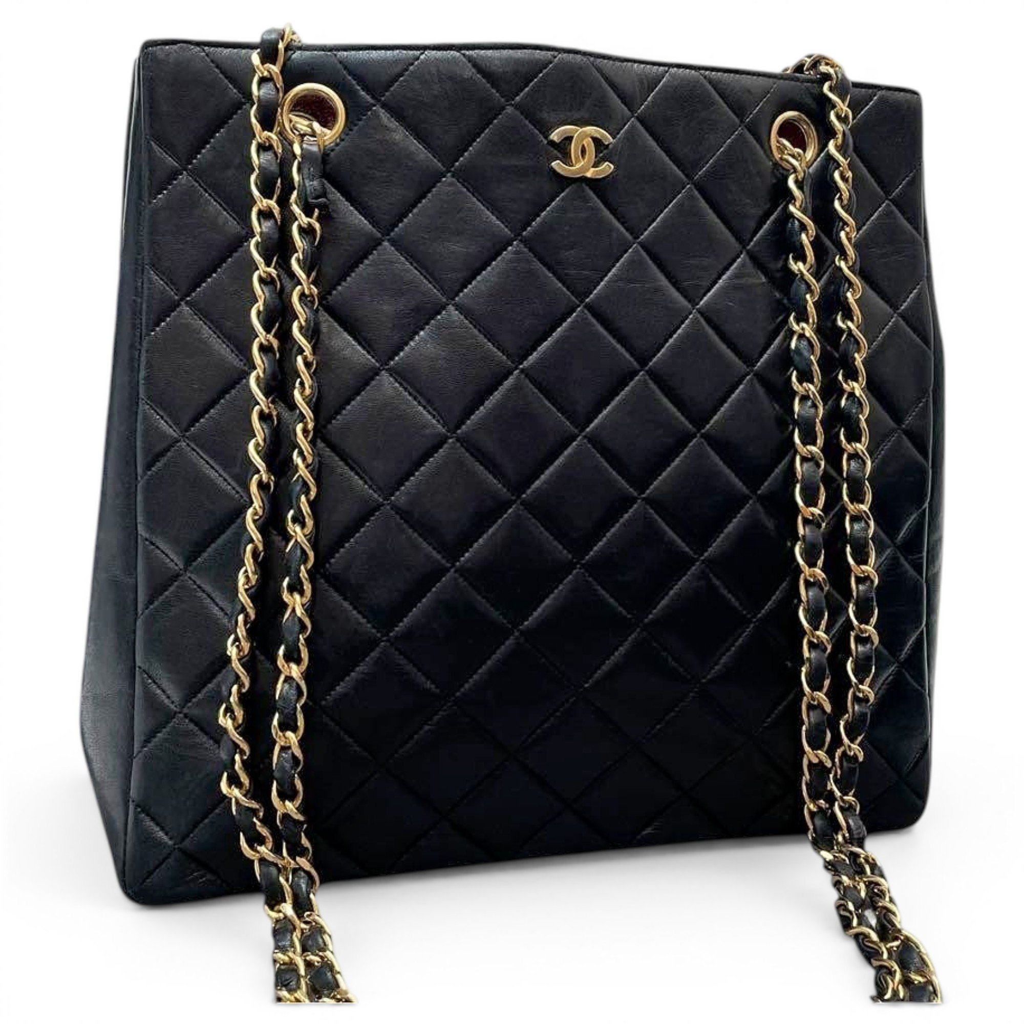 Leather tote