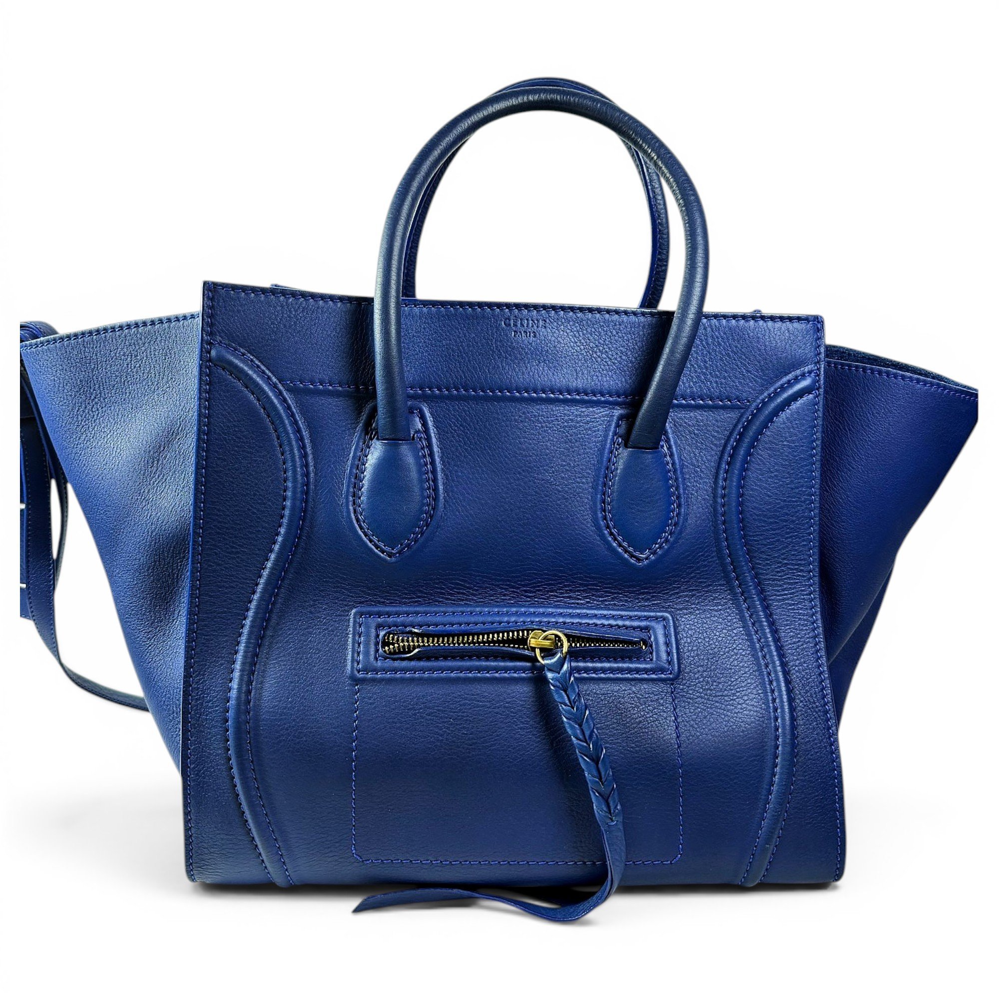 Luggage leather handbag