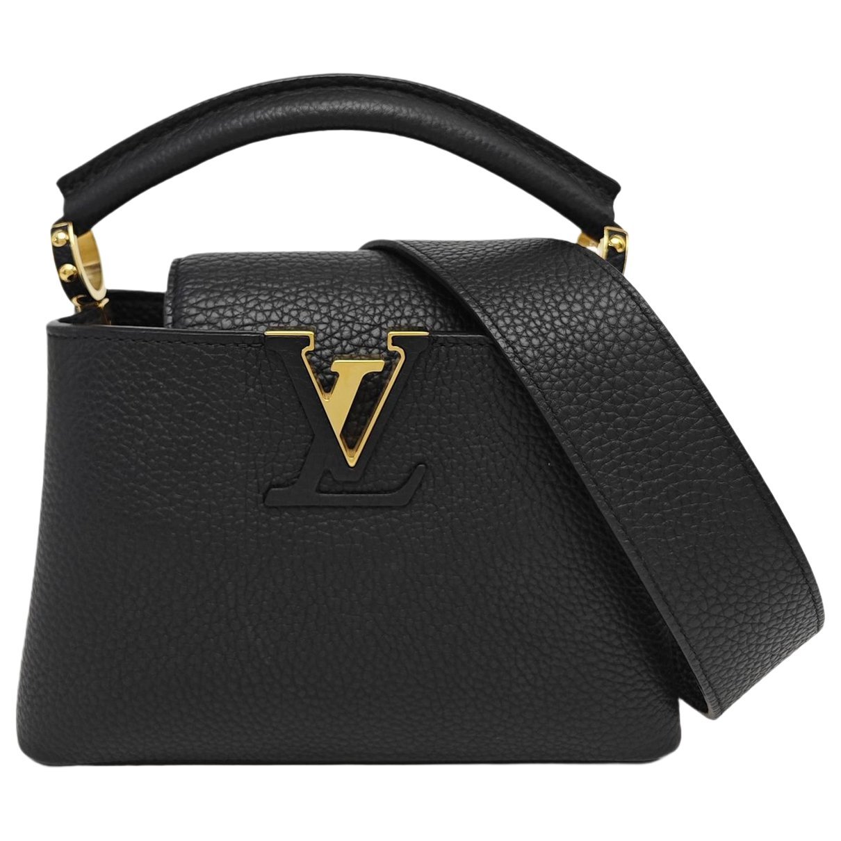 Capucines leather handbag