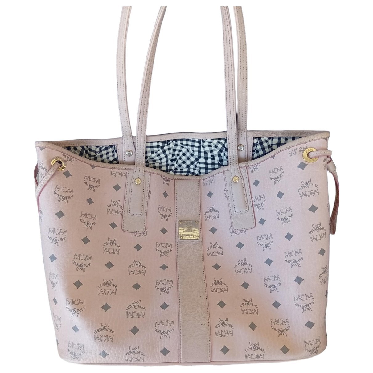MCM Anya leather tote