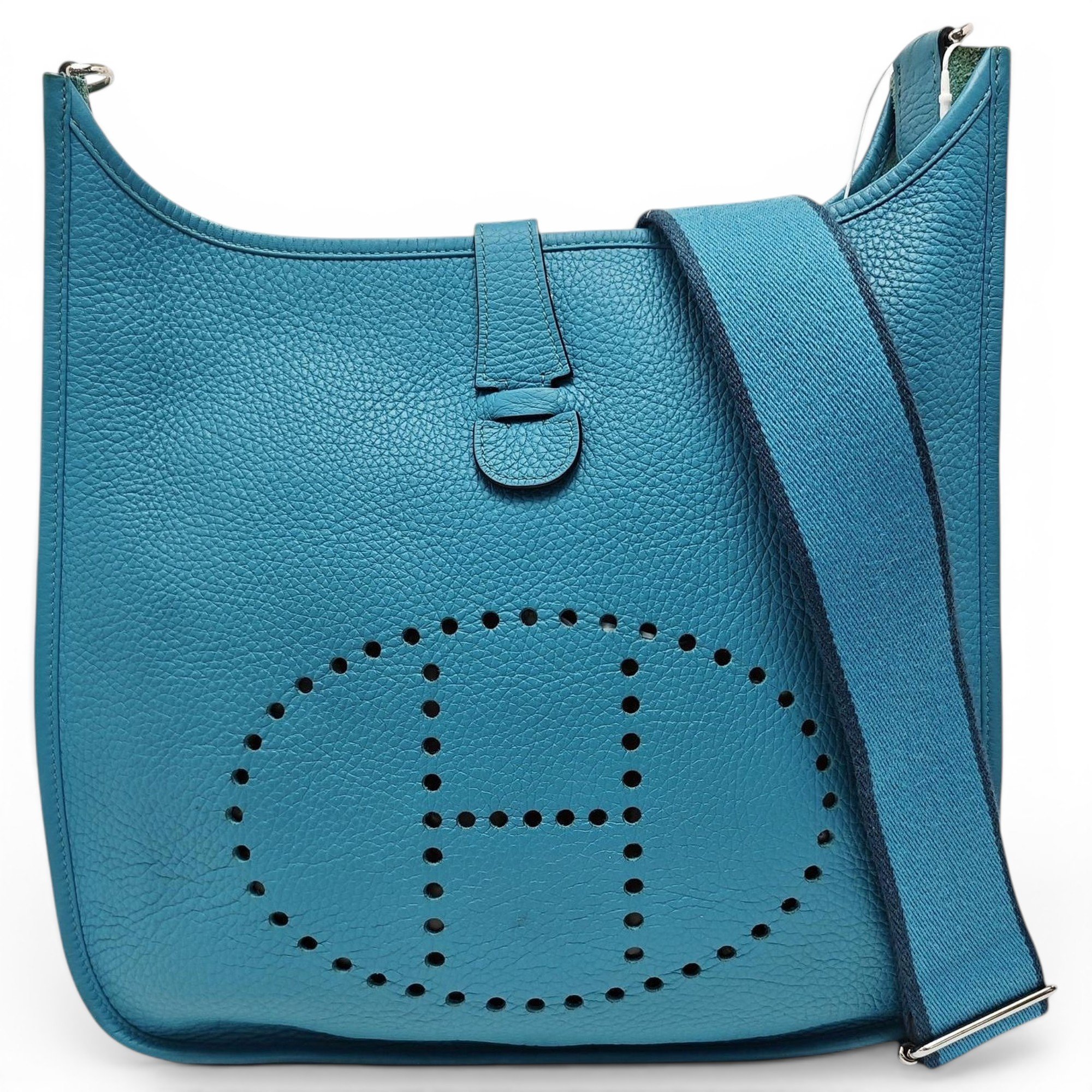 Evelyne leather handbag