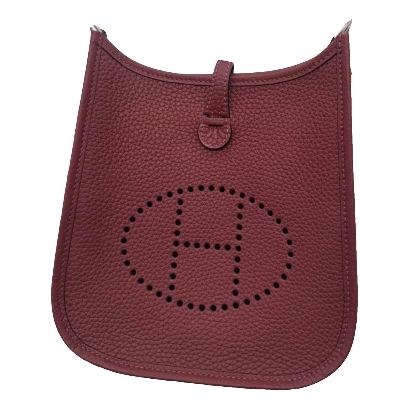 Mini Evelyne leather crossbody bag