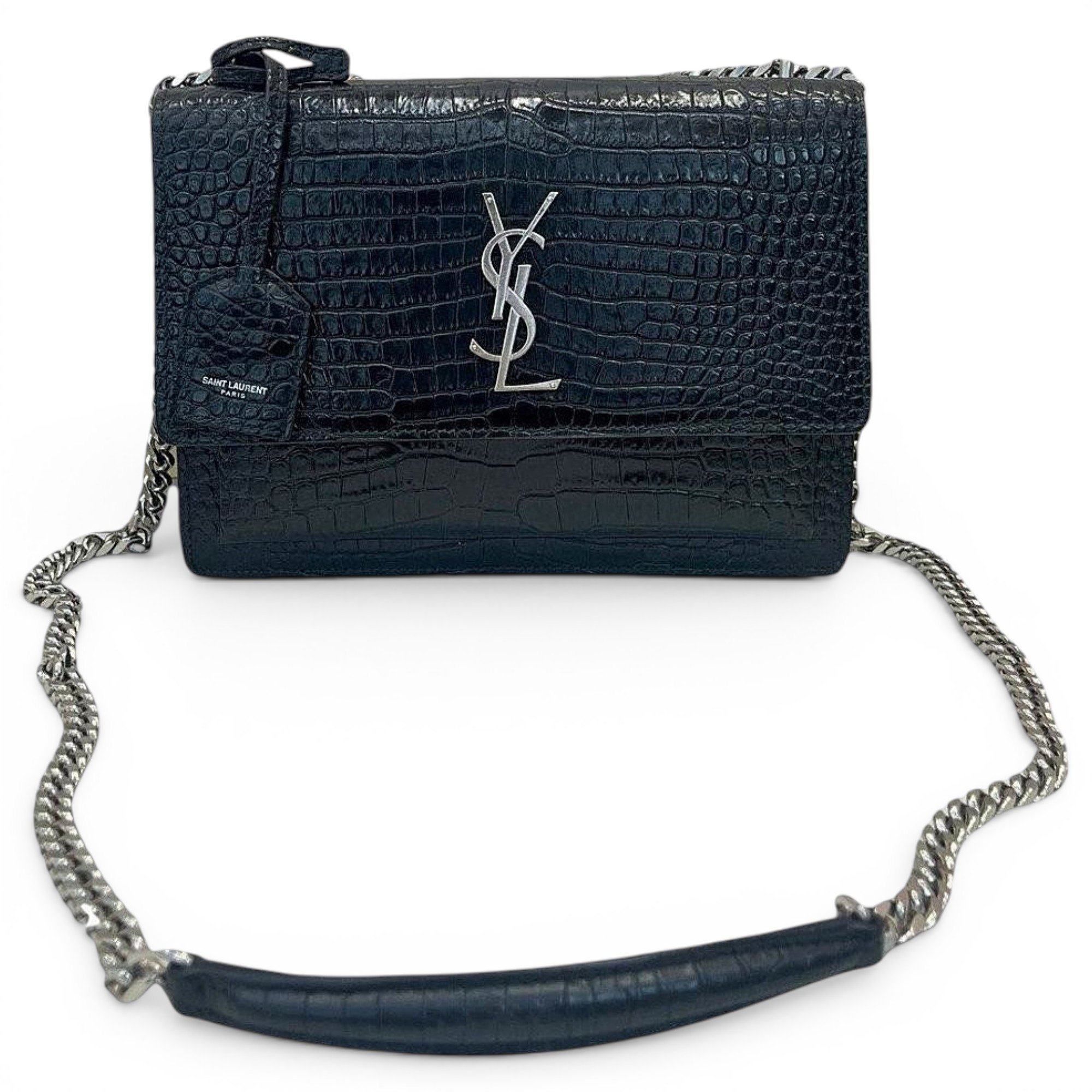 Sunset leather handbag