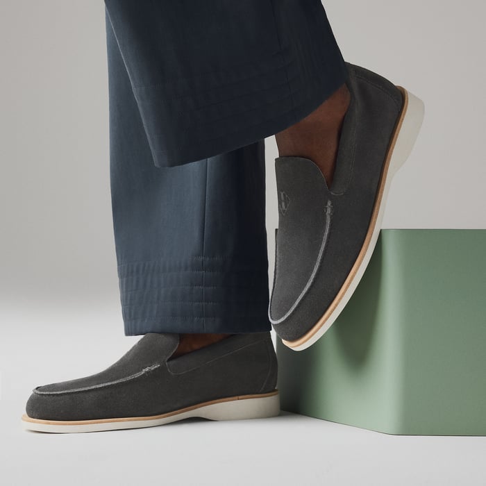 Gris Orage Low Loafer