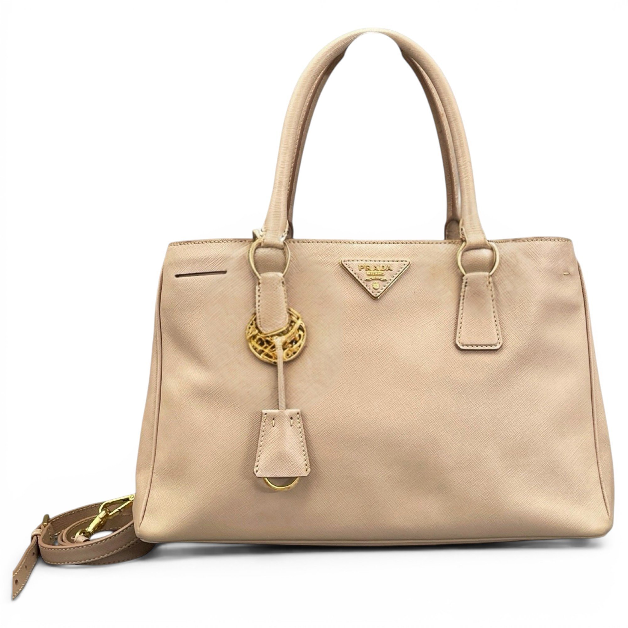 Galleria leather handbag