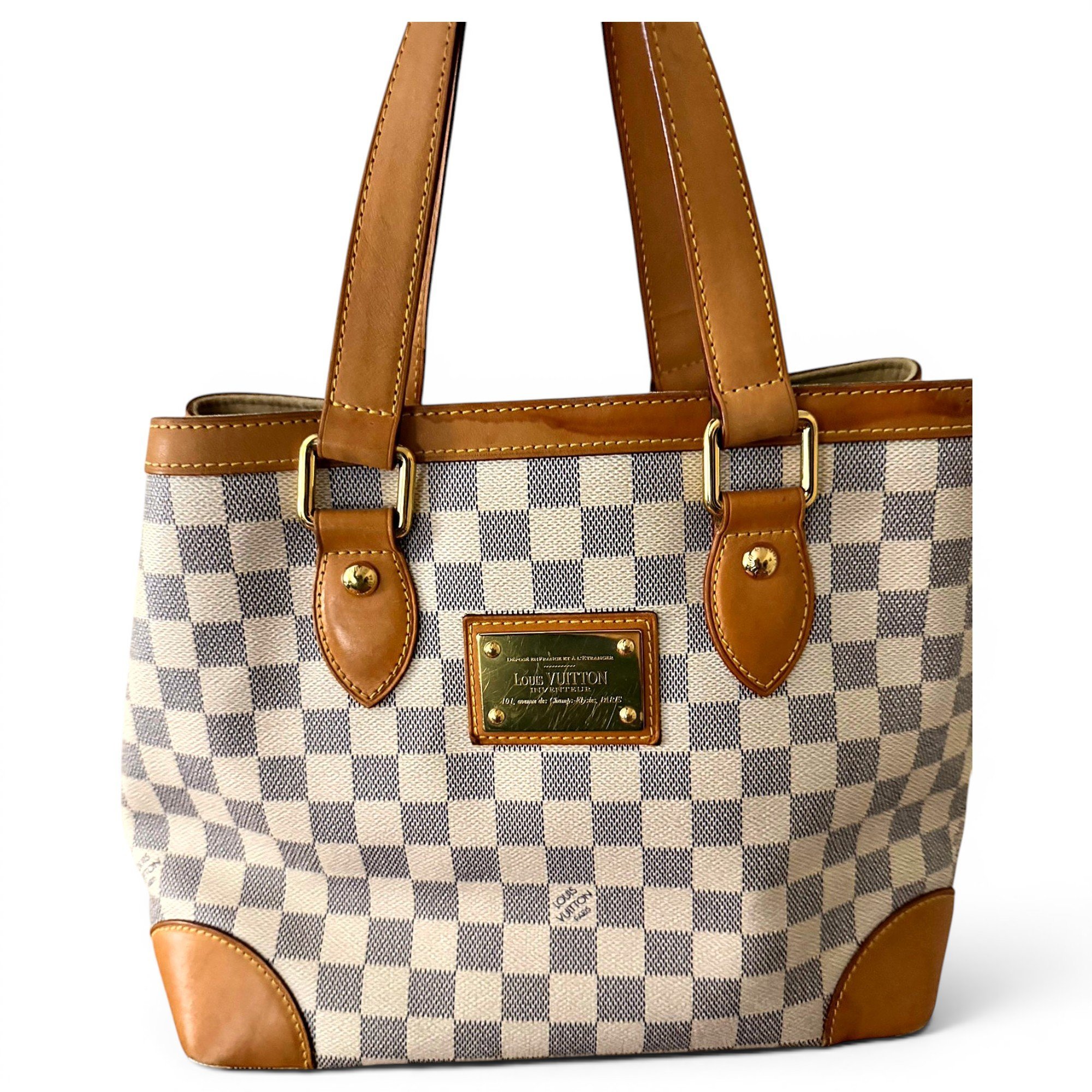 Louis Vuitton Hampstead leather tote