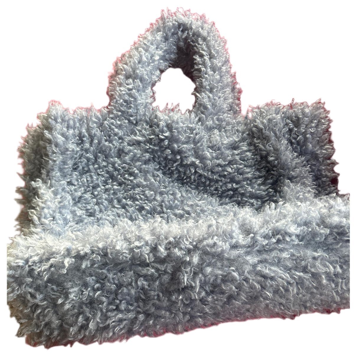 Faux fur tote