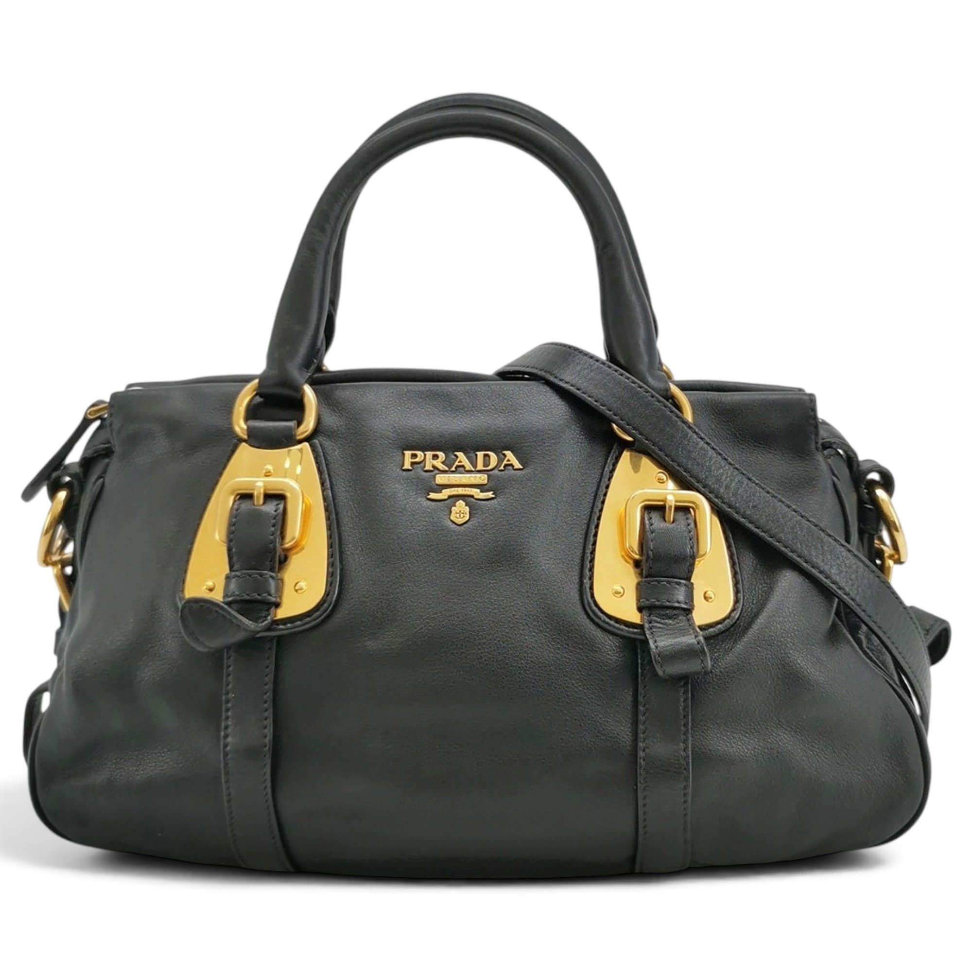 Leather handbag