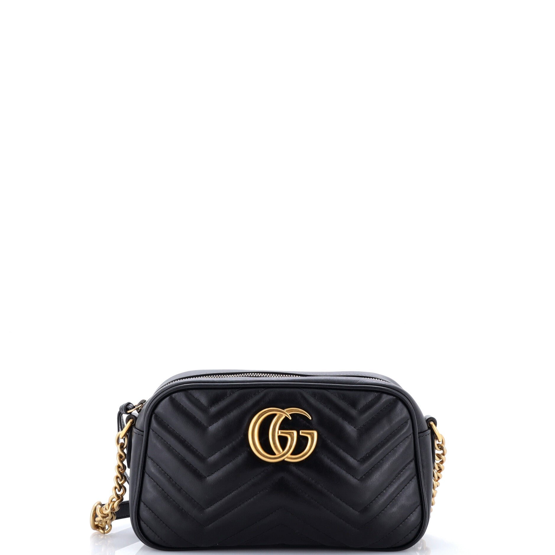 GG Marmont Shoulder Bag Matelasse Leather Small