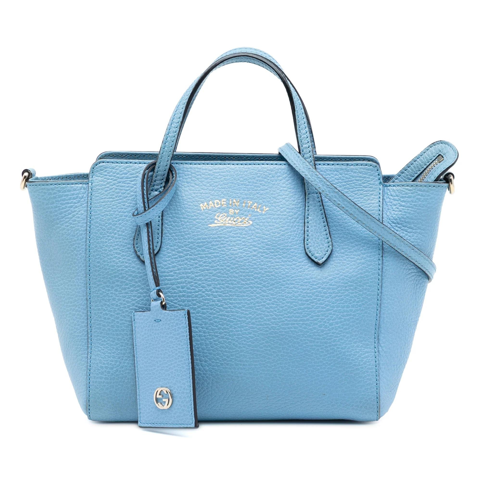 Swing leather satchel