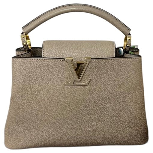 Capucines leather handbag