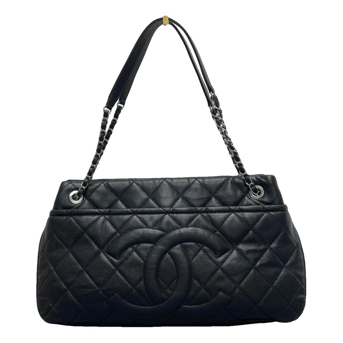 Leather tote