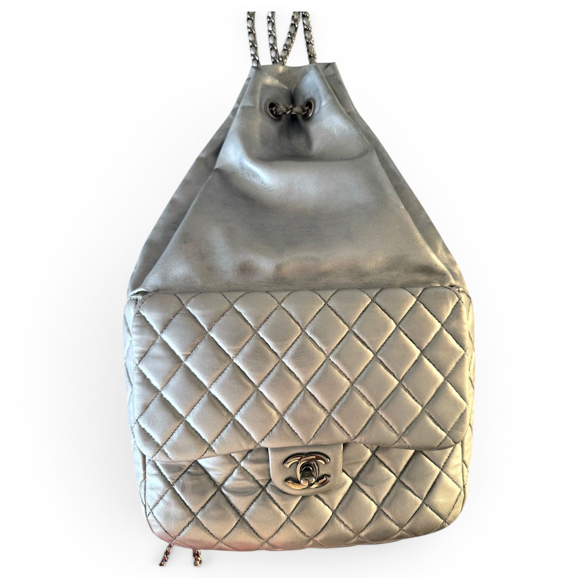 Timeless/Classique Chain leather backpack