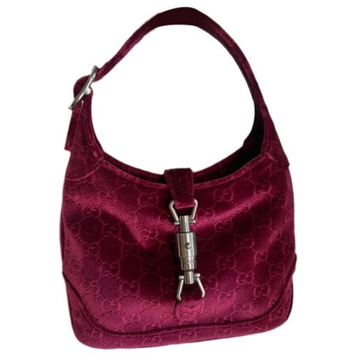 Jackie velvet handbag