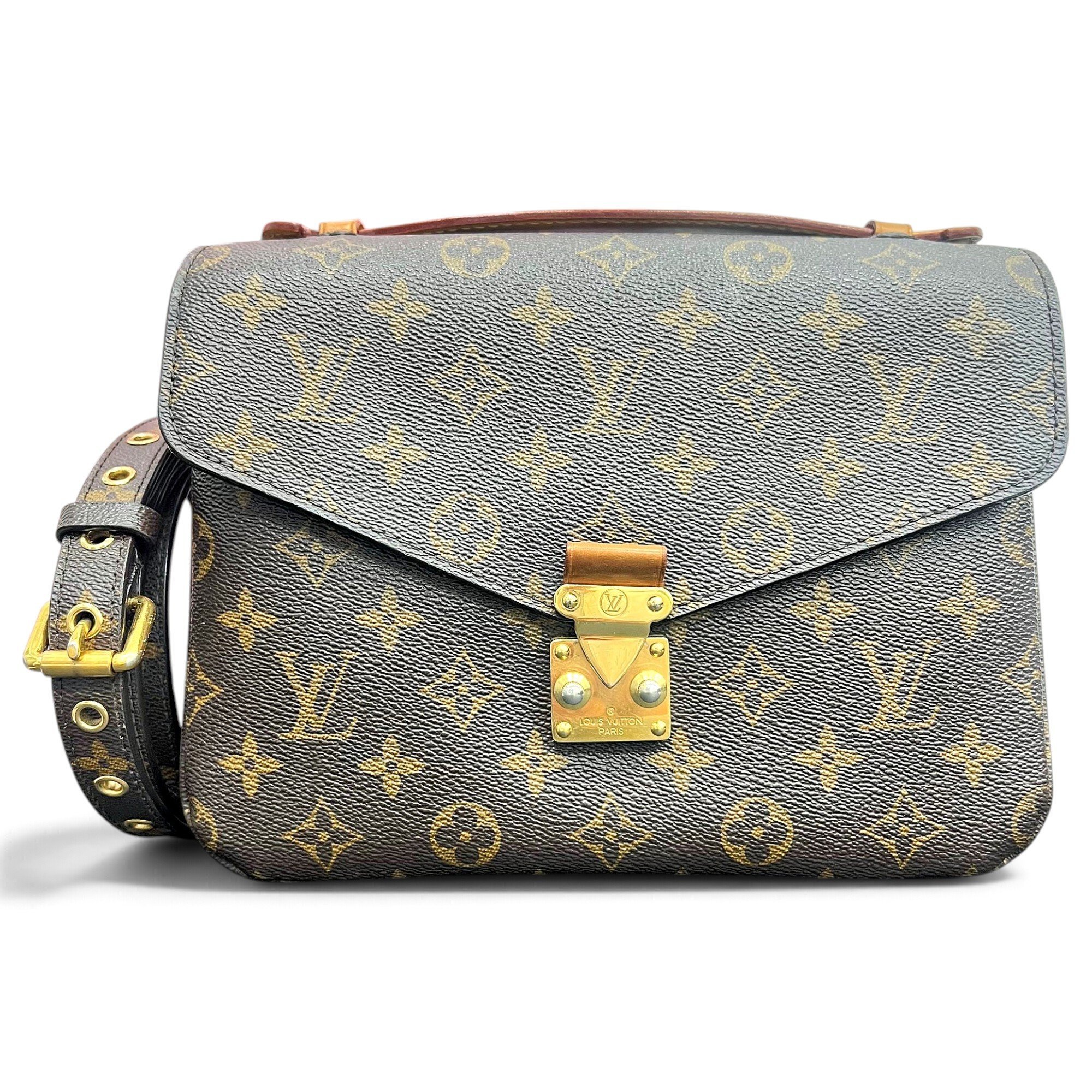 Metis leather handbag