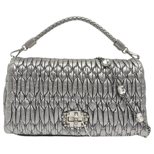 Miu Crystal crossbody bag