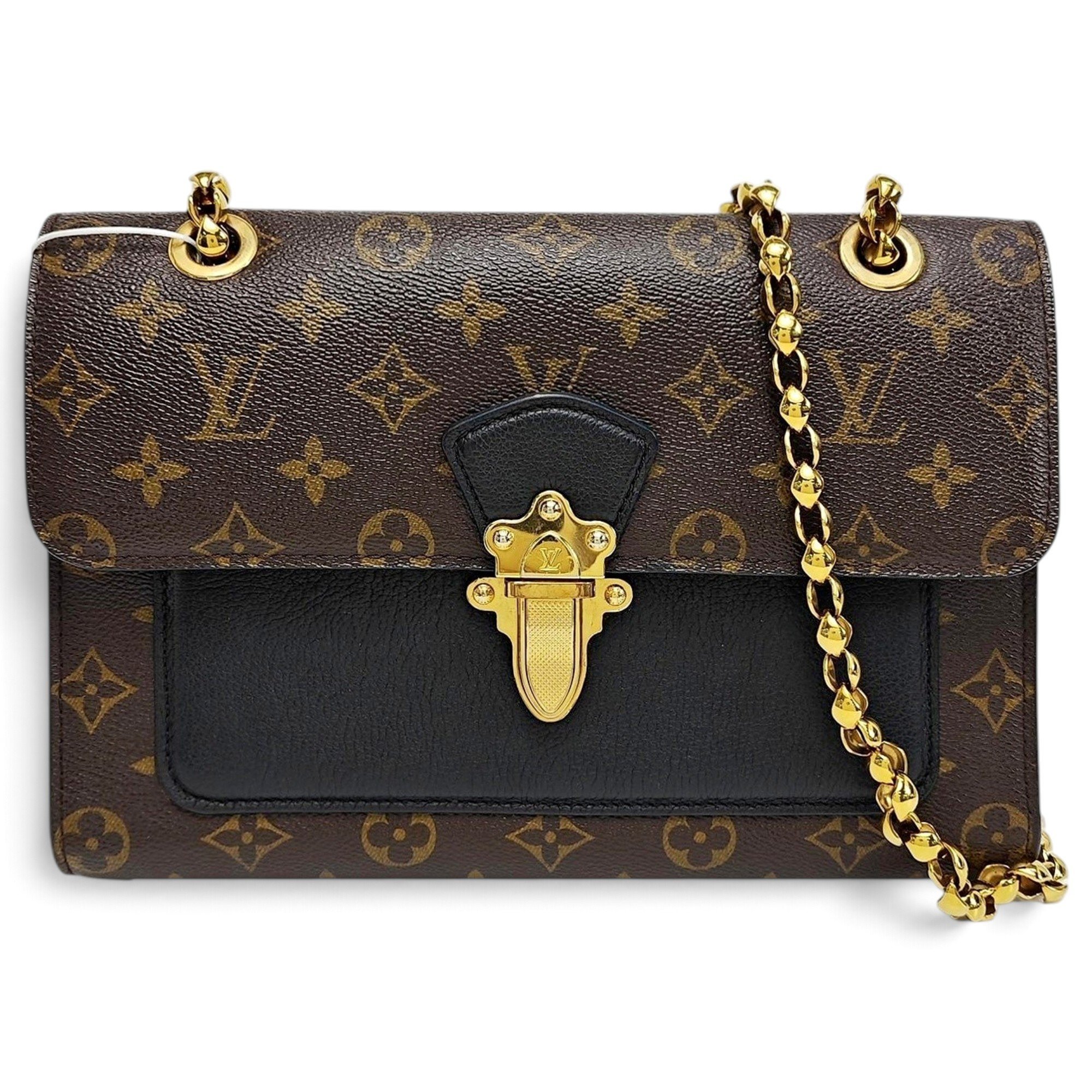 Victoire leather handbag