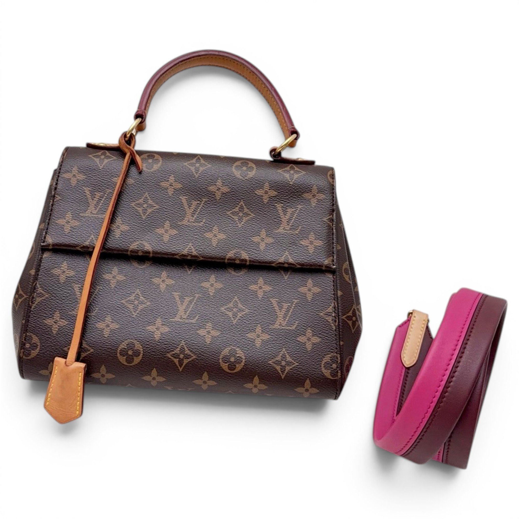 Louis Vuitton Cluny leather handbag