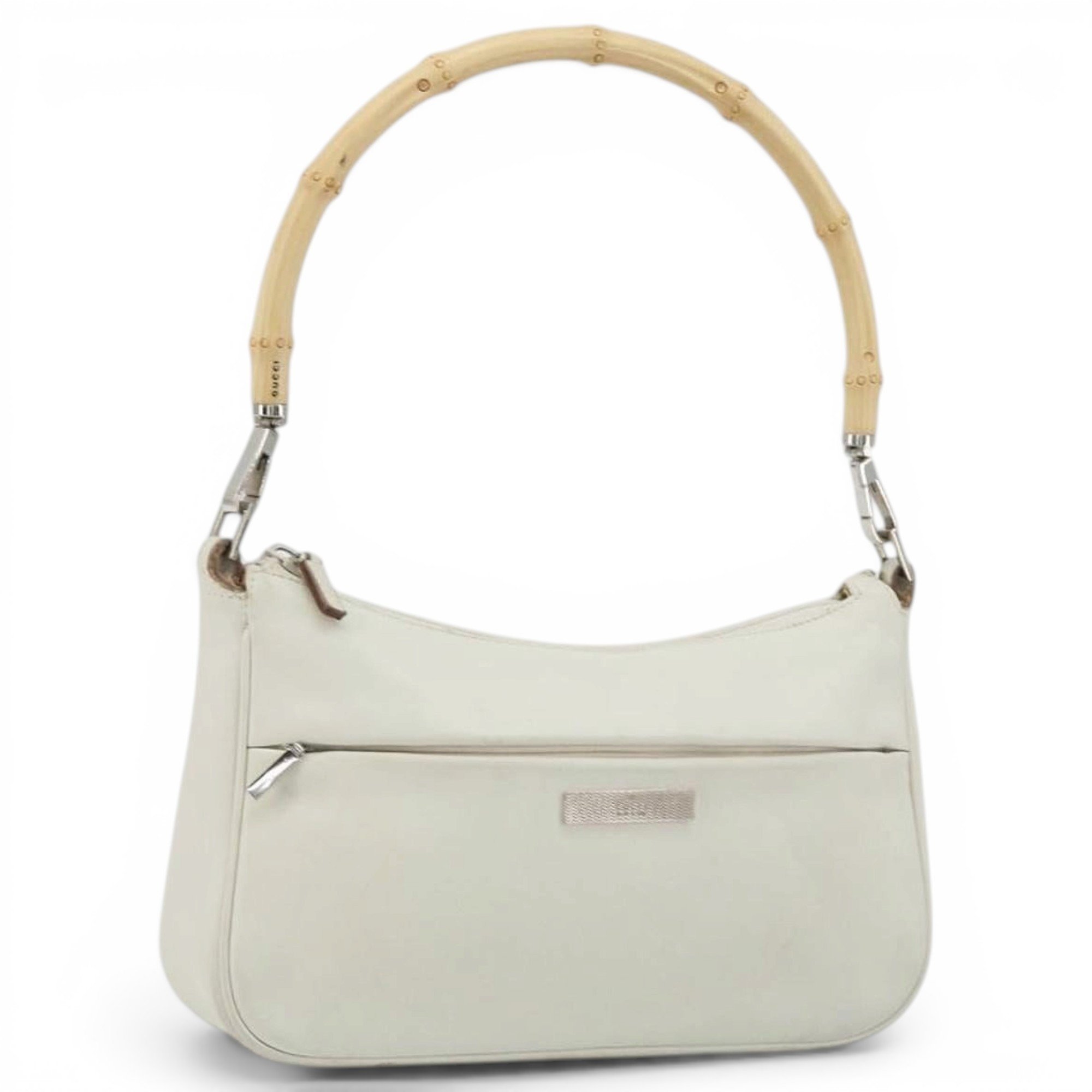 Gucci B leather handbag