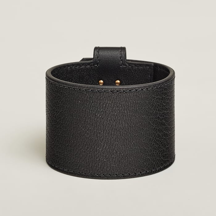 Noir Kelly Twist Bracelet, Large Model