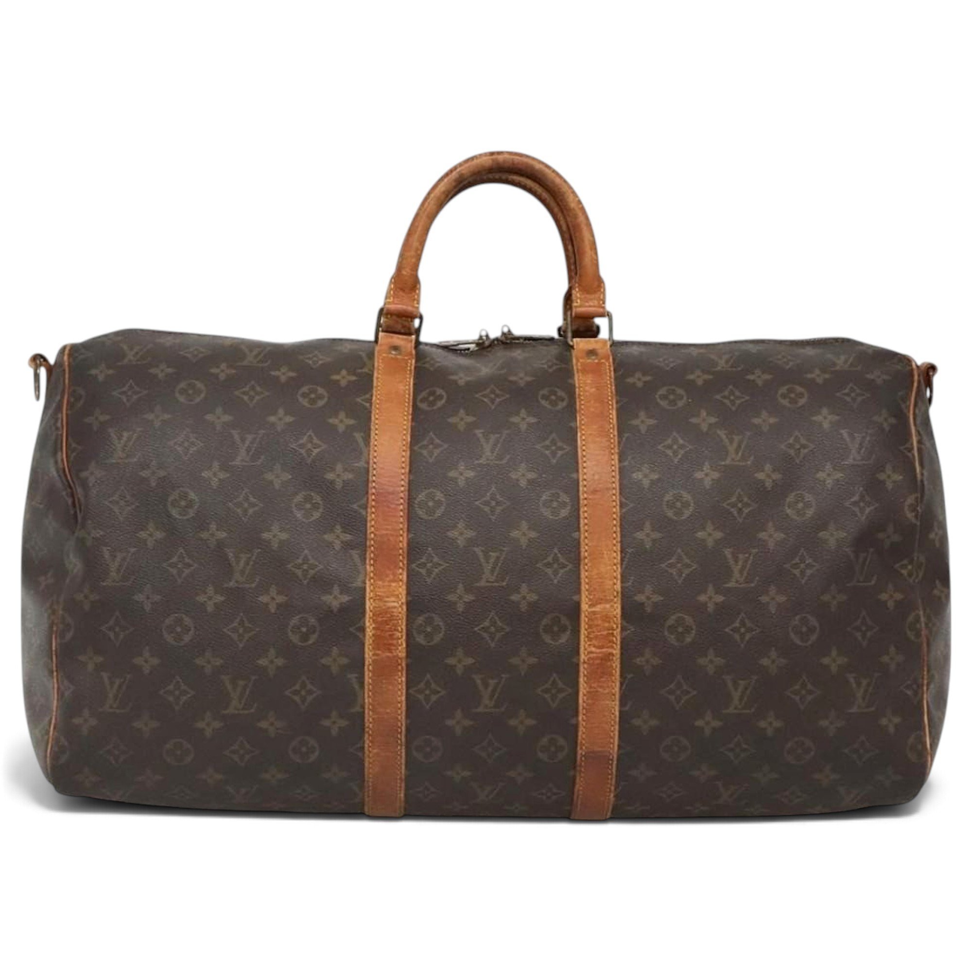 Leather bowling bag