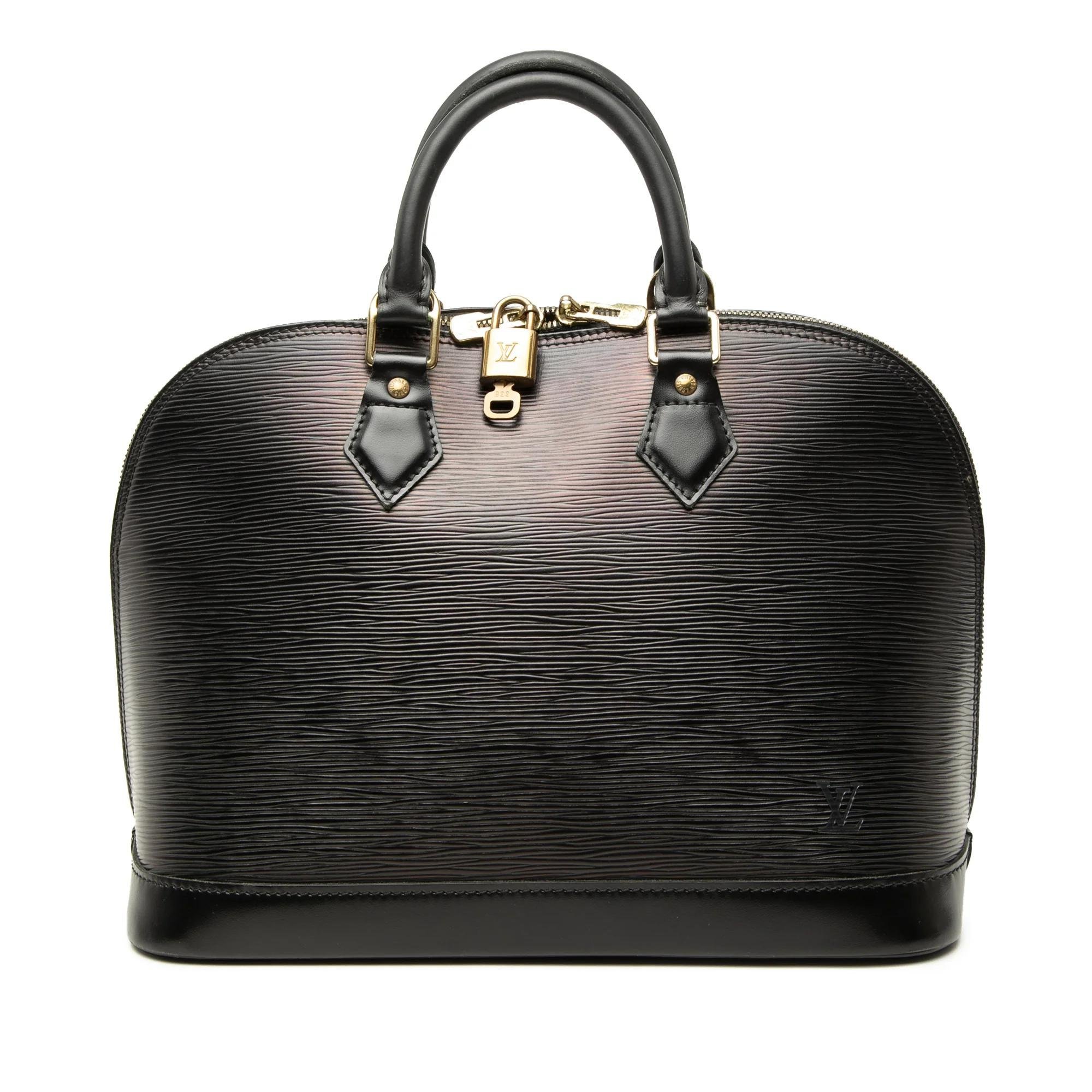Alma leather handbag
