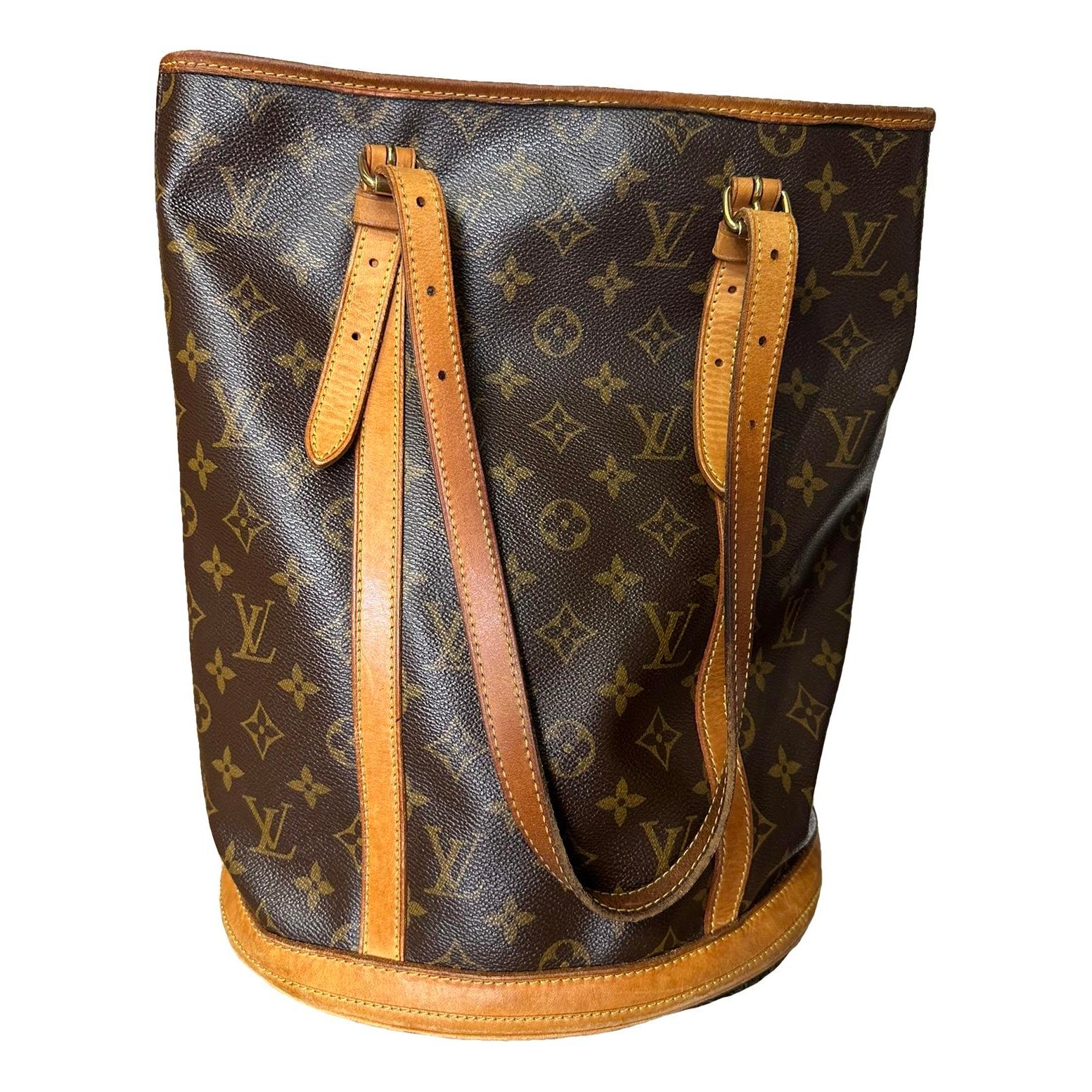 Bucket cloth handbag