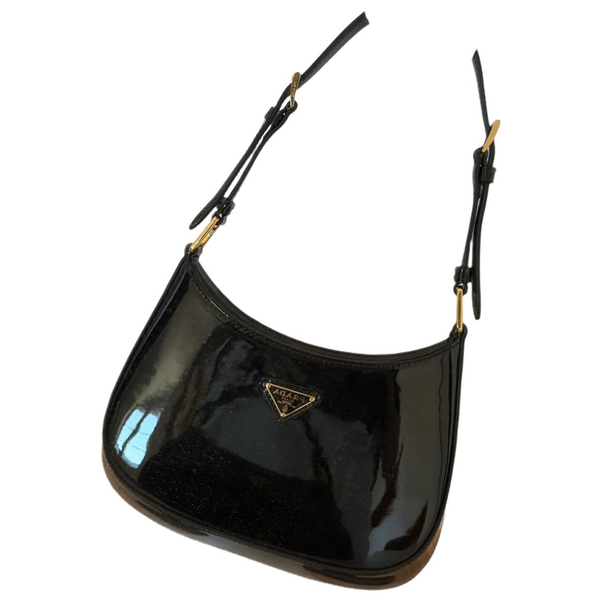 Cleo patent leather bag