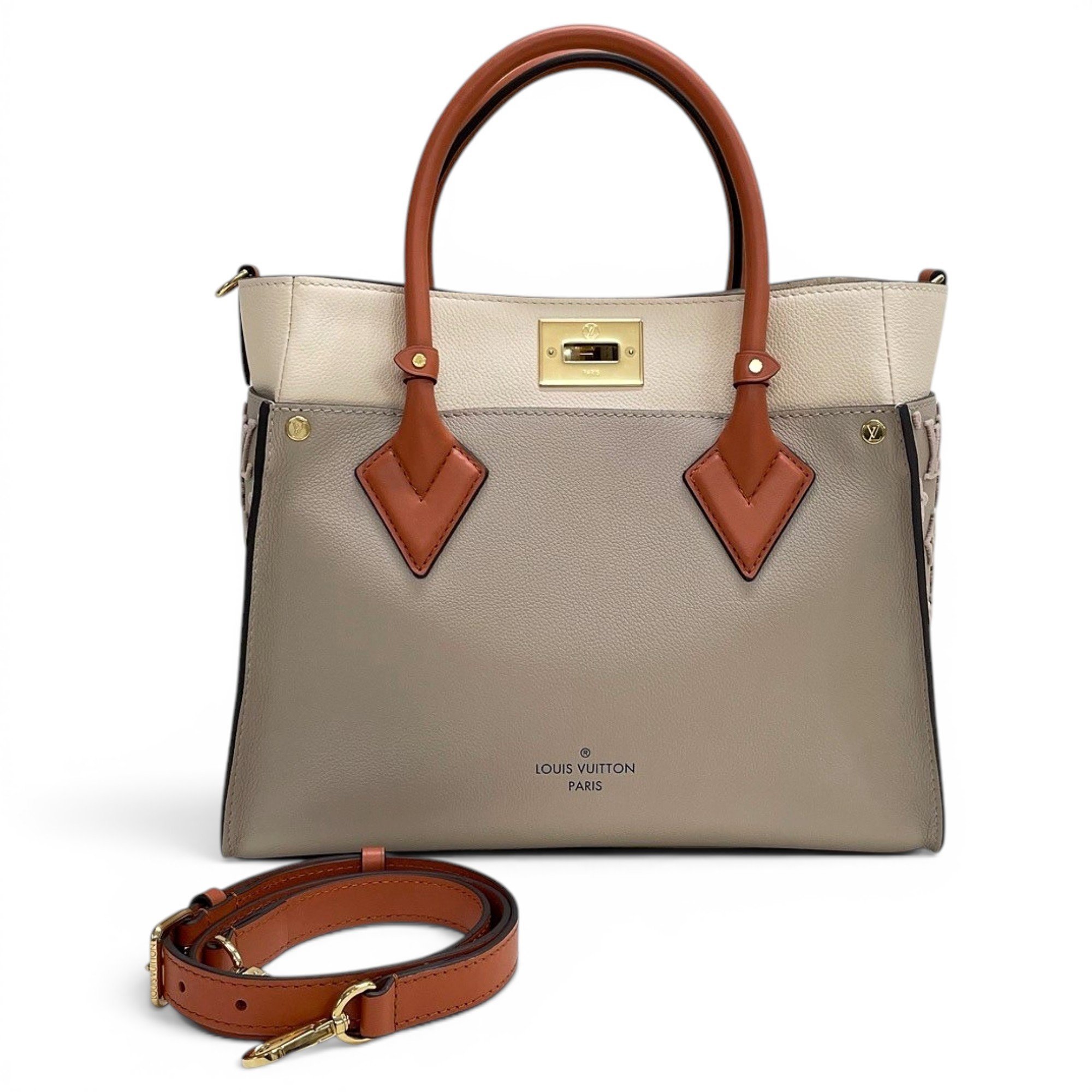 On My Side leather handbag
