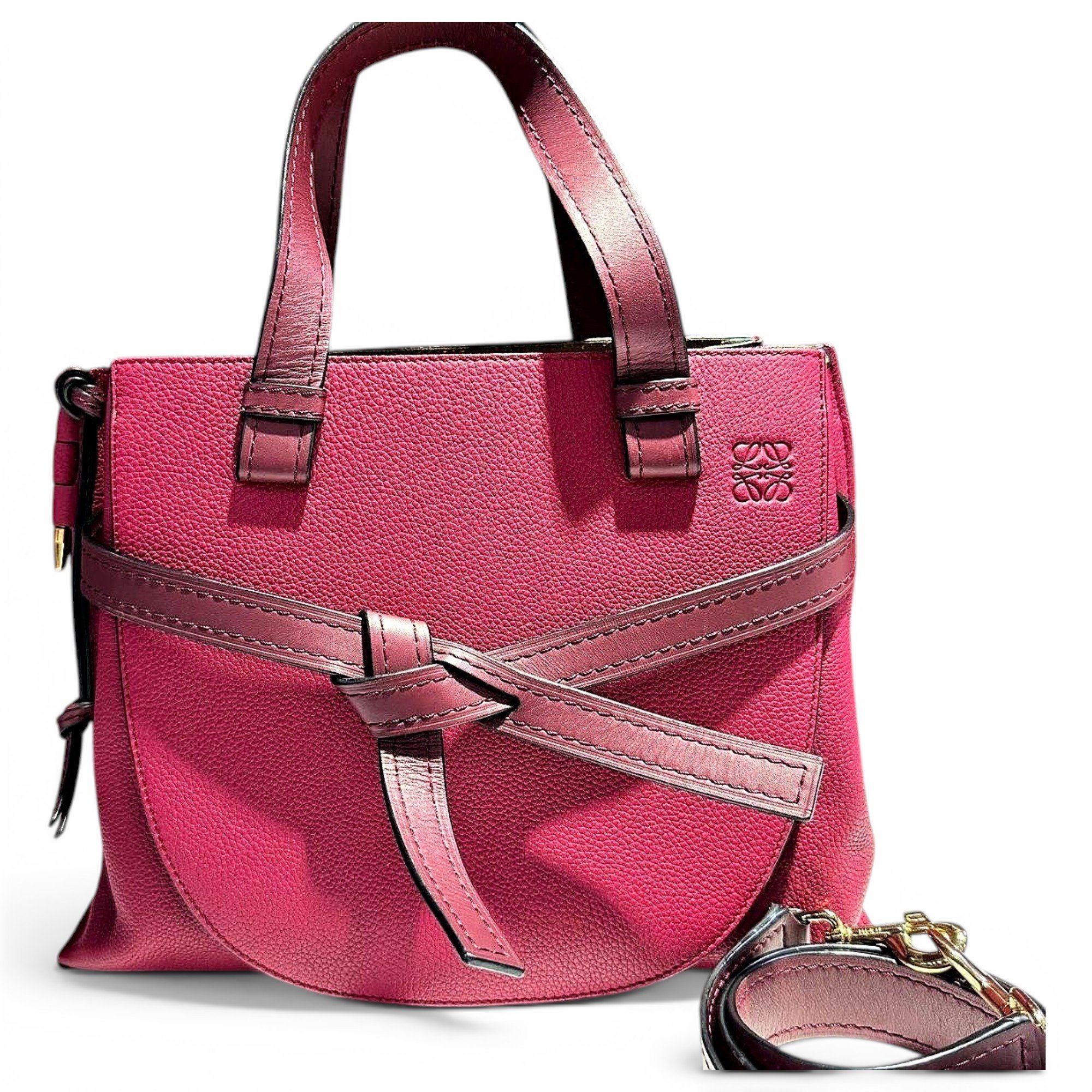Gate leather handbag
