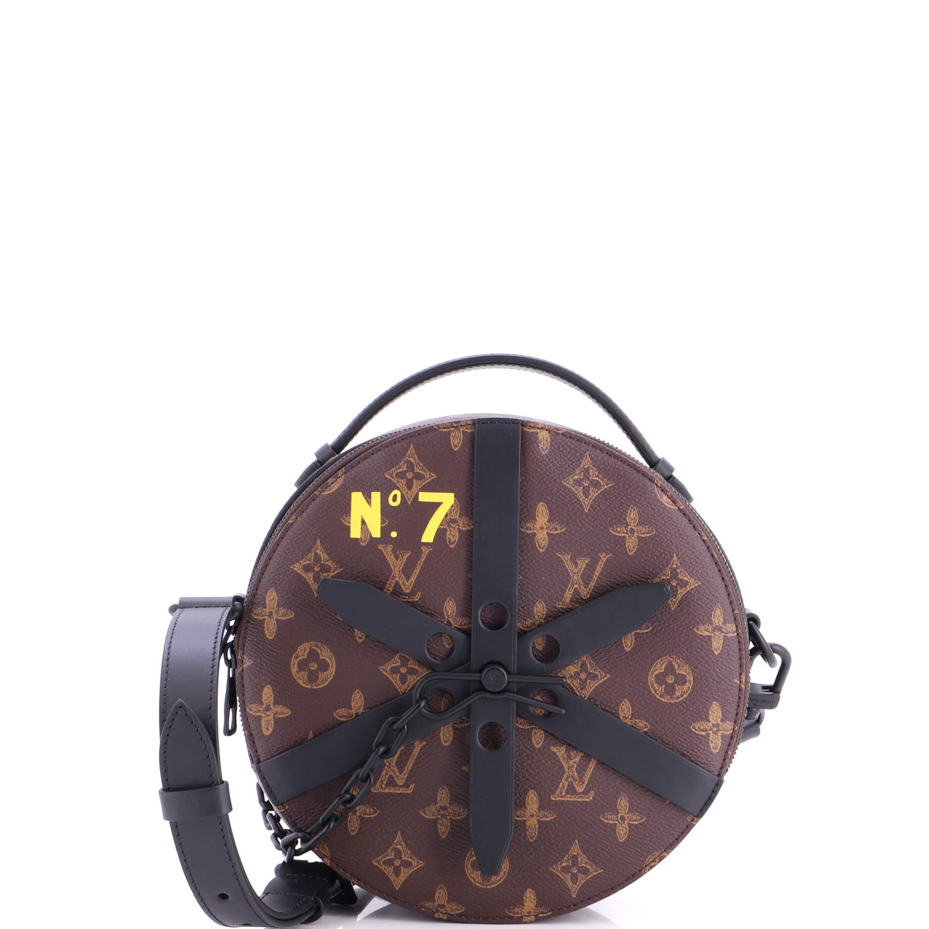 Wheel Box Bag No.7 Trunk L'Oeil Vintage Monogram Canvas