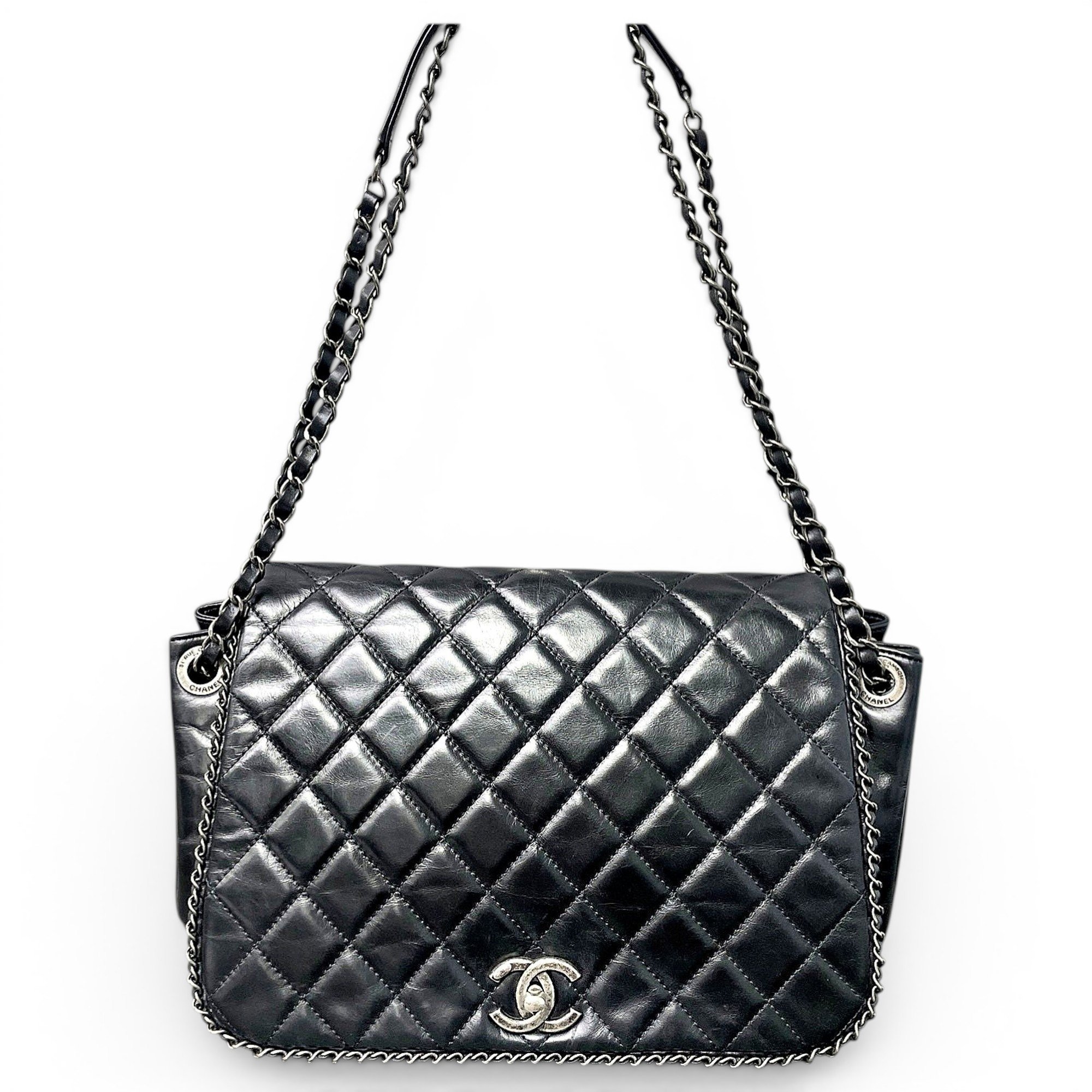 2.55 leather handbag