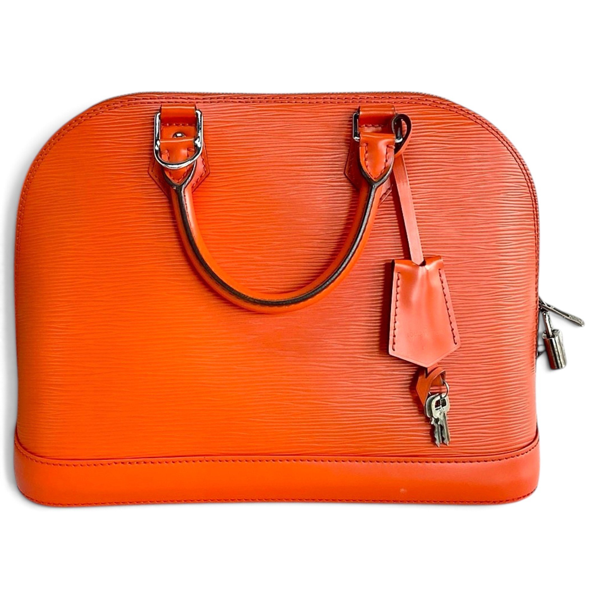 Louis Vuitton Alma leather handbag