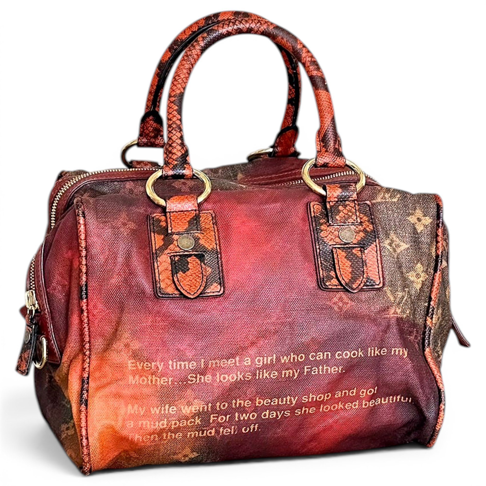 Bowly leather handbag