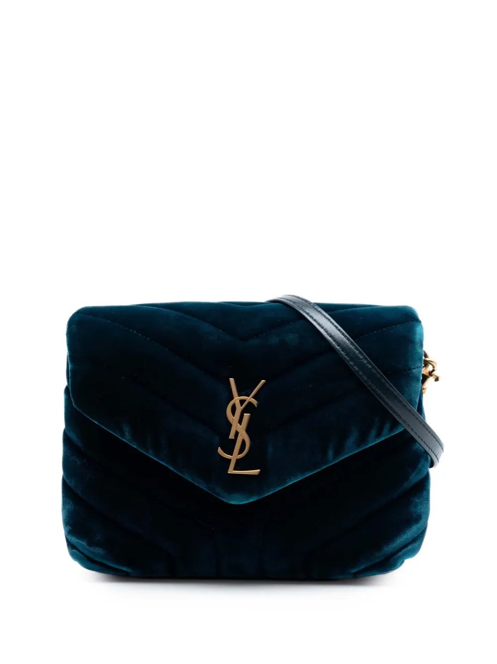 2018 Small Matelasse Velvet Monogram LouLou shoulder bag