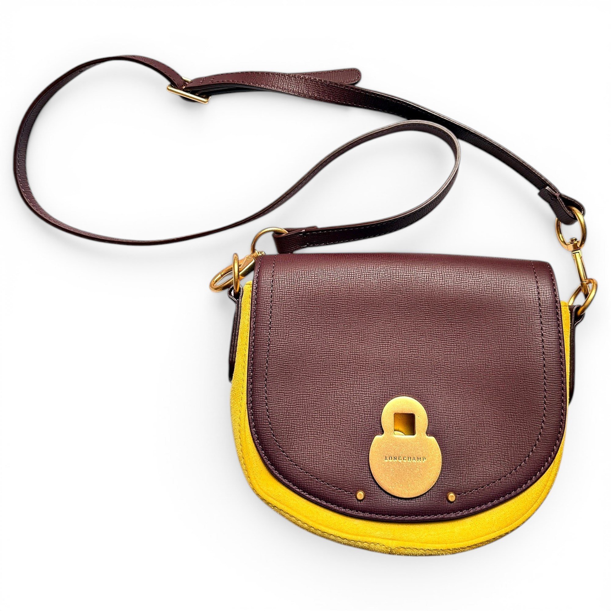 Cavalcade leather crossbody bag
