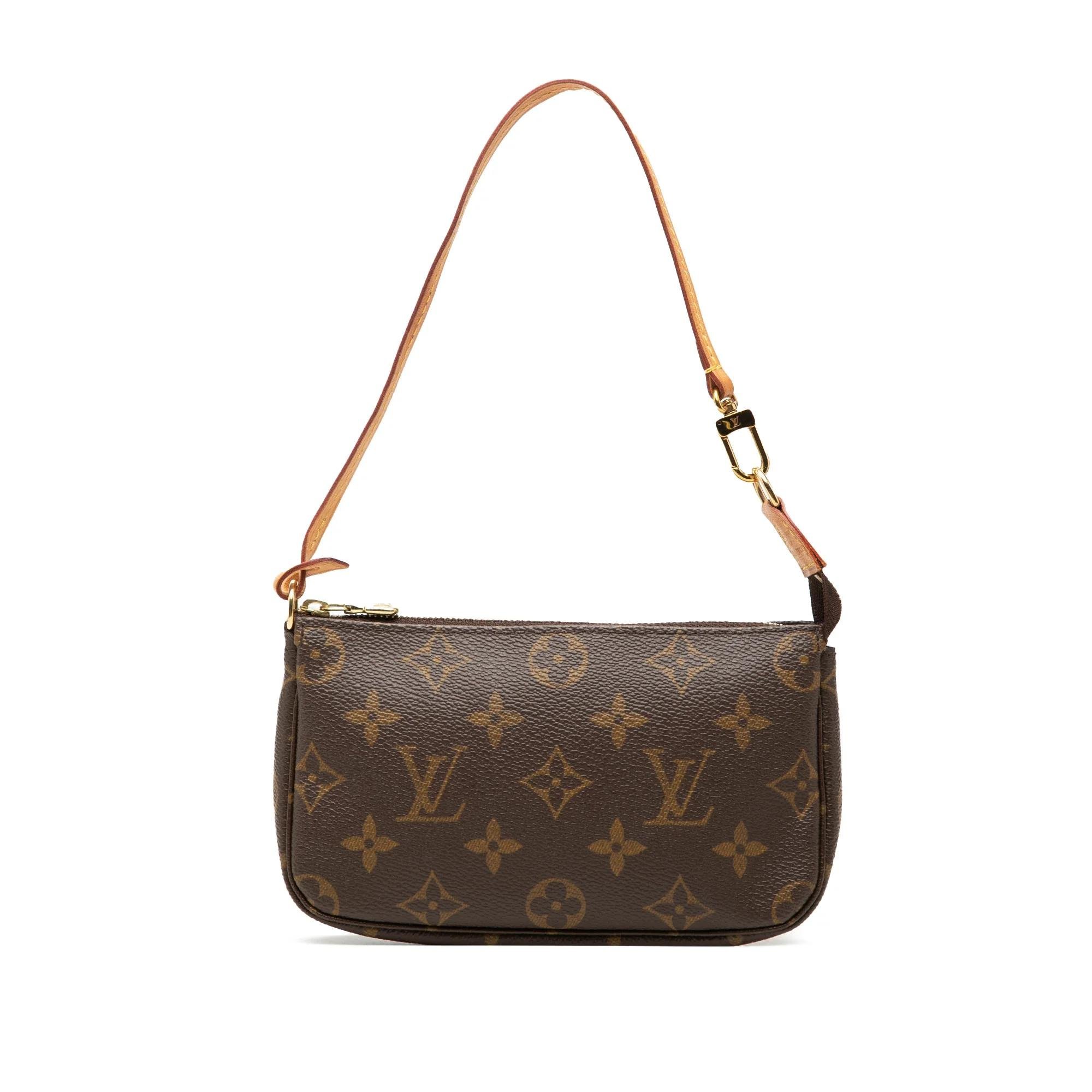 Pochette Accessoire leather handbag
